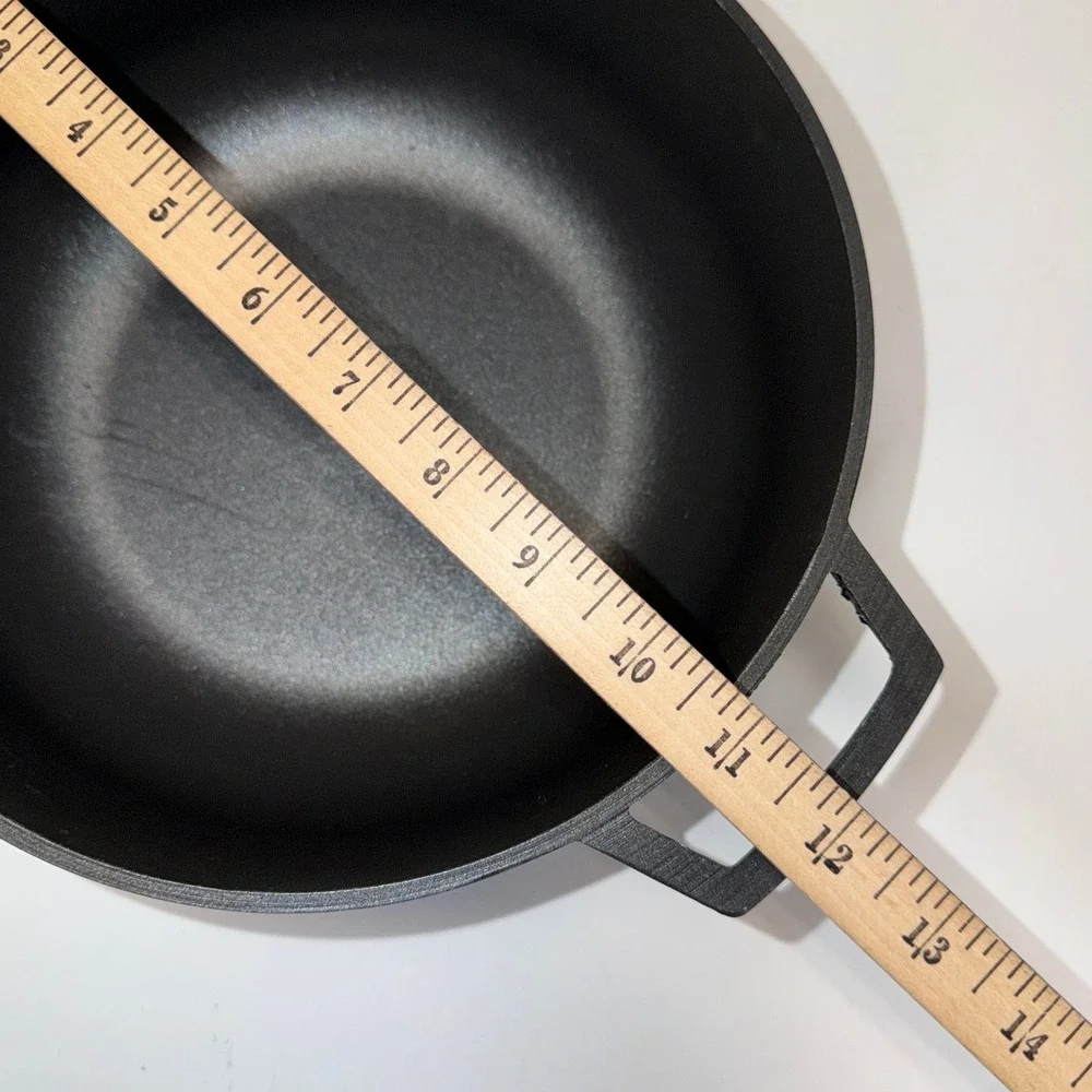 Lot‎ of 3 Imusa Black Cast Aluminum Nesting Pot Kitchen Dual Handle Cookware
